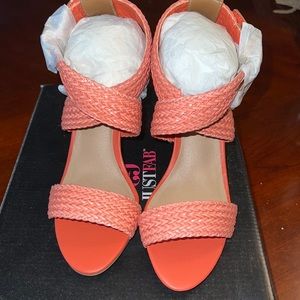 Justfab wedges 5.5